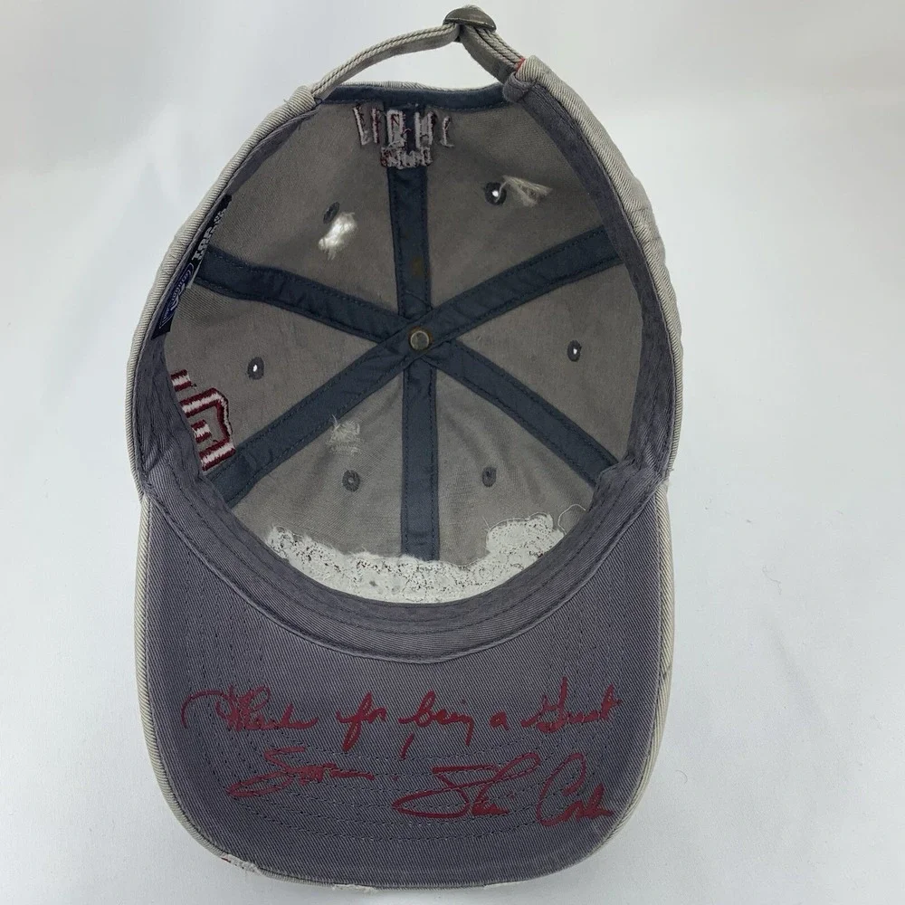Oklahoma Sooners OU Boomer Hat Sherri Coale 2010 Fight Adjustable TOW Cap DAMAGE